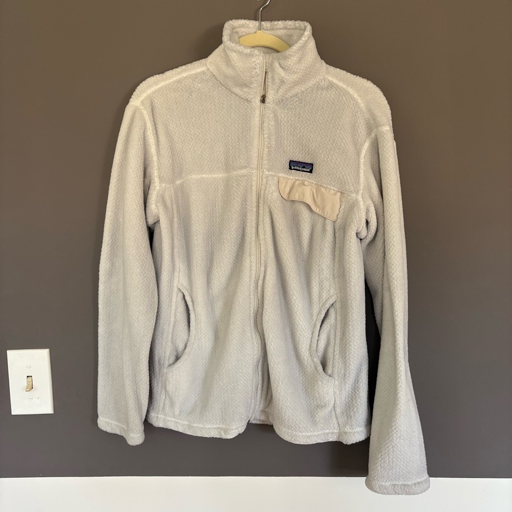 Patagonia Cream Fleece Jacket